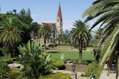 The Parliament Gardens are small yet peaceful and clean and contain Namibia’s first post-independence monument