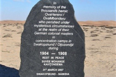 Memorial to indigenous people